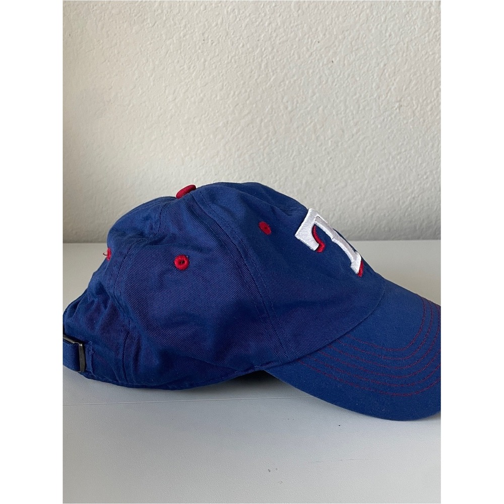 Texas Rangers Kids Baseball Hat Blue Fan Favorite MLB Adjustable Cap One Size - Picture 8 of 10